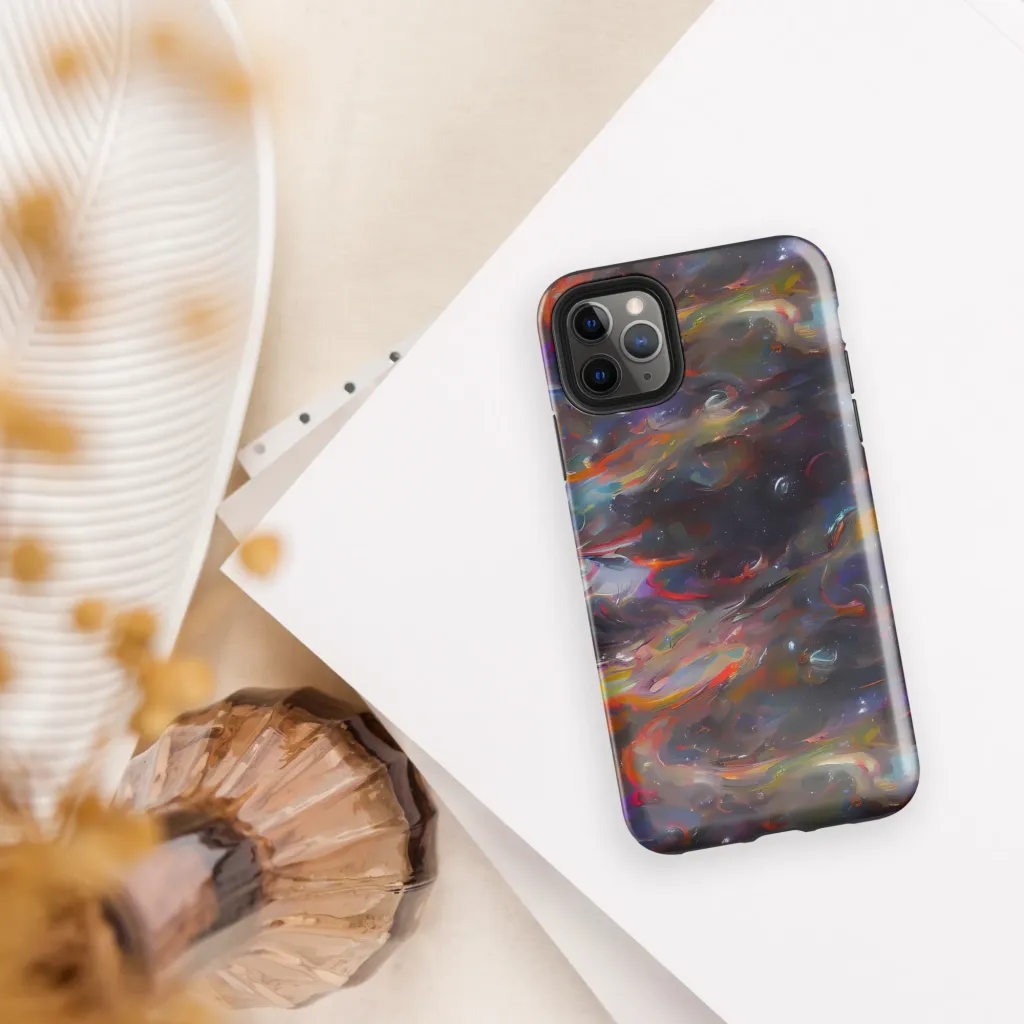 Chromatic Flux on Tough Case for iPhone® — Front