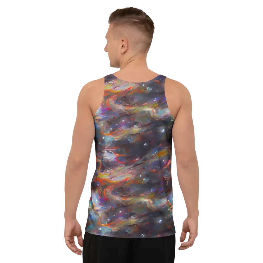 Chromatic Flux on Men's Tank Top — Back