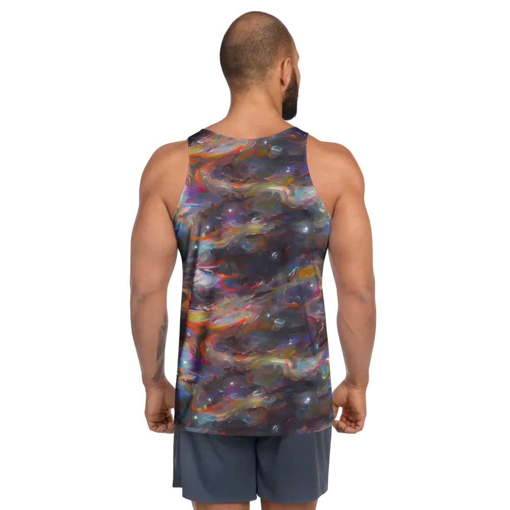 Chromatic Flux on Men's Tank Top — Back