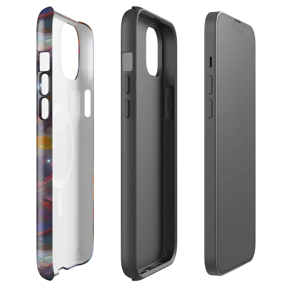 Chromatic Flux on MagSafe Tough Case for iPhone® — Front