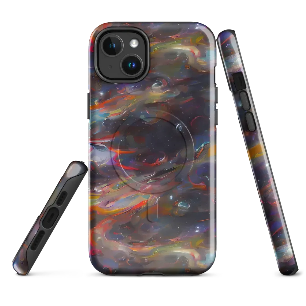 Chromatic Flux on MagSafe Tough Case for iPhone® — Front
