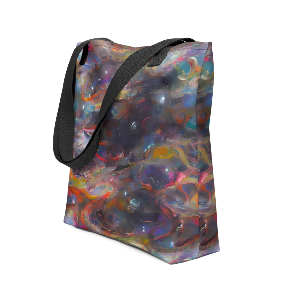Chromatic Flux on Tote Bag — Front