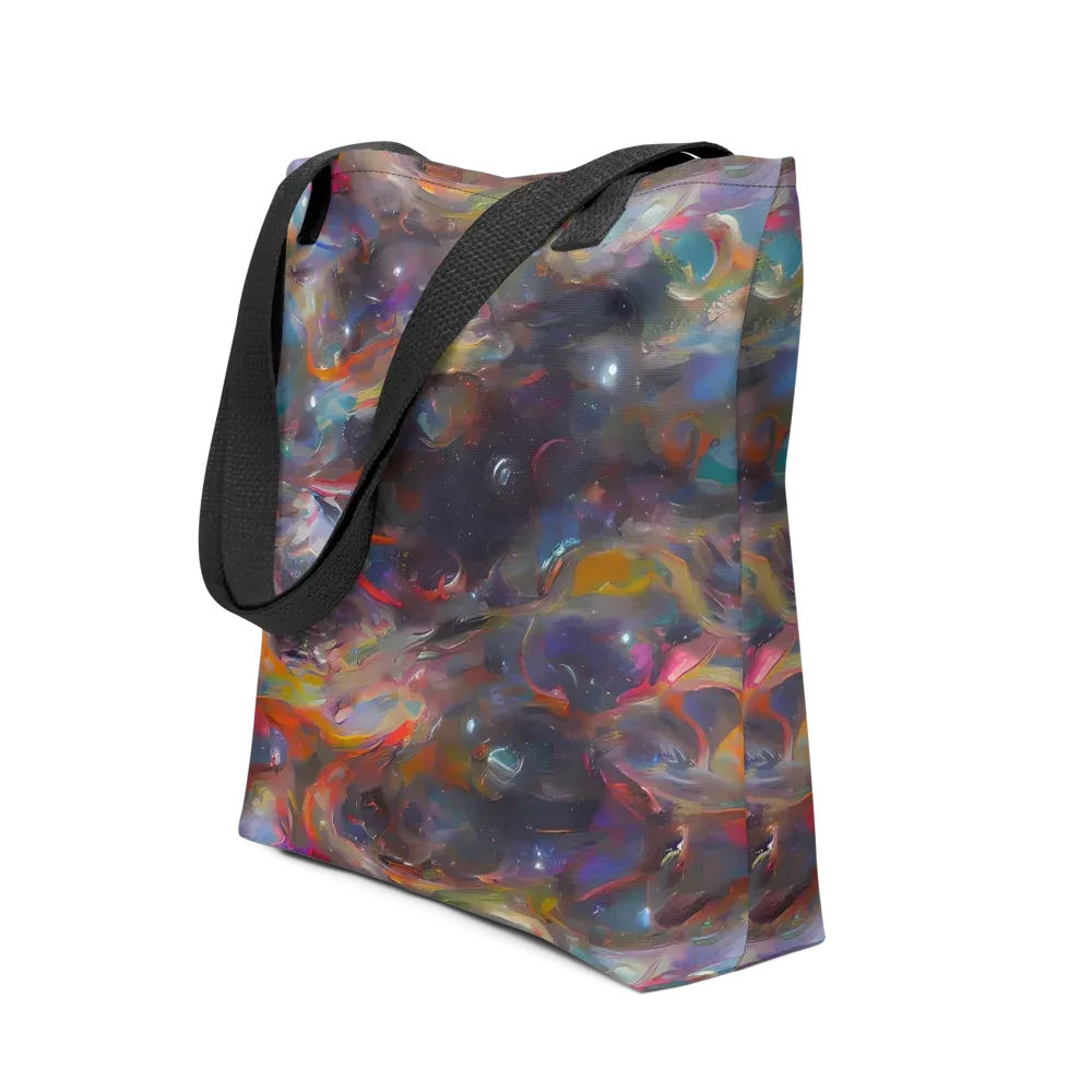Chromatic Flux on Tote Bag — Front