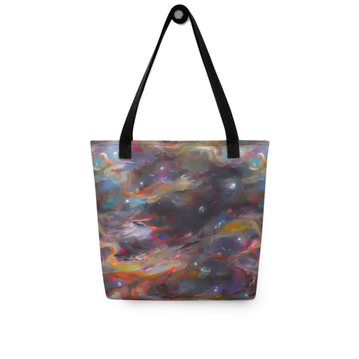 Chromatic Flux on a Tote Bag
