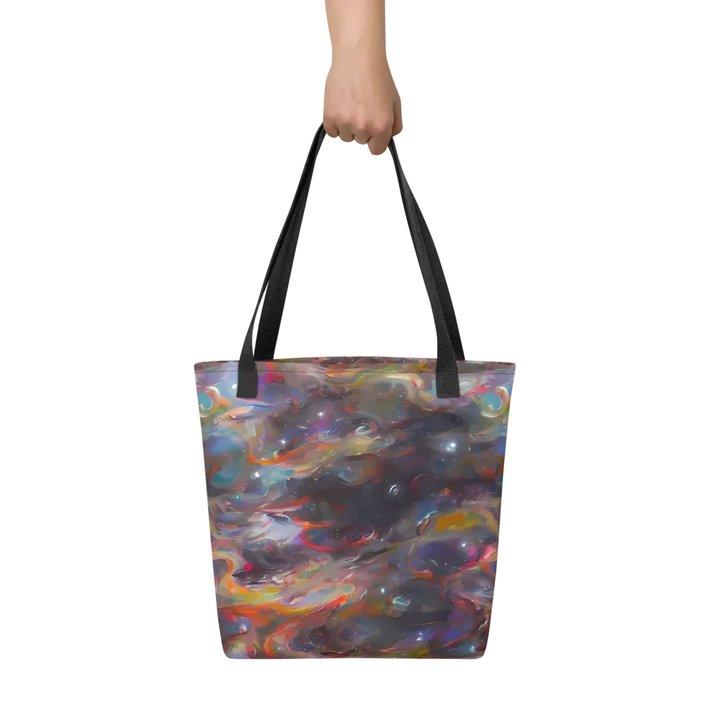 Chromatic Flux on Tote Bag — Front
