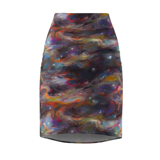 Chromatic Flux on a Pencil Skirt