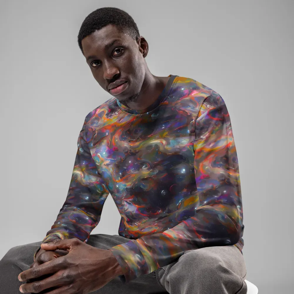 Chromatic Flux on Sweatshirt — Front