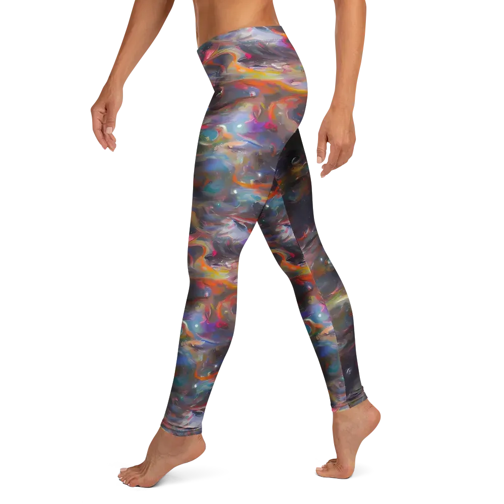 Chromatic Flux on Leggings — Left