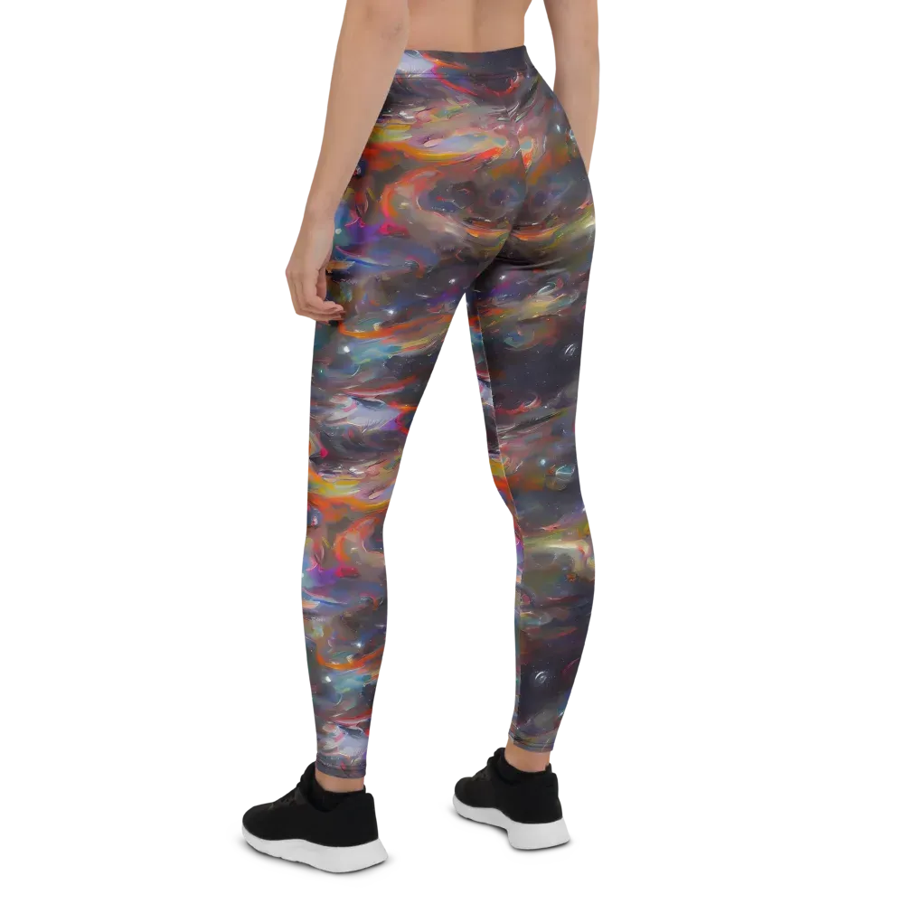 Chromatic Flux on Leggings — Back