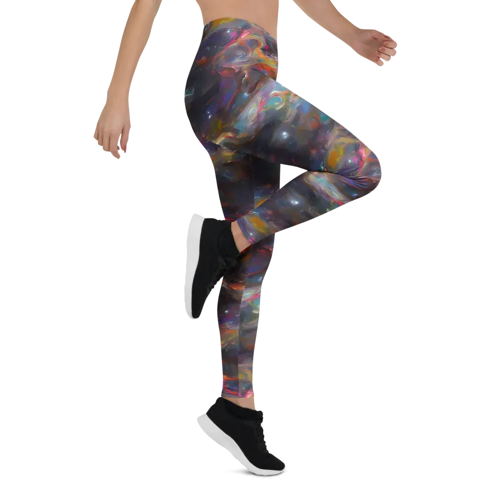 Chromatic Flux on Leggings — Right