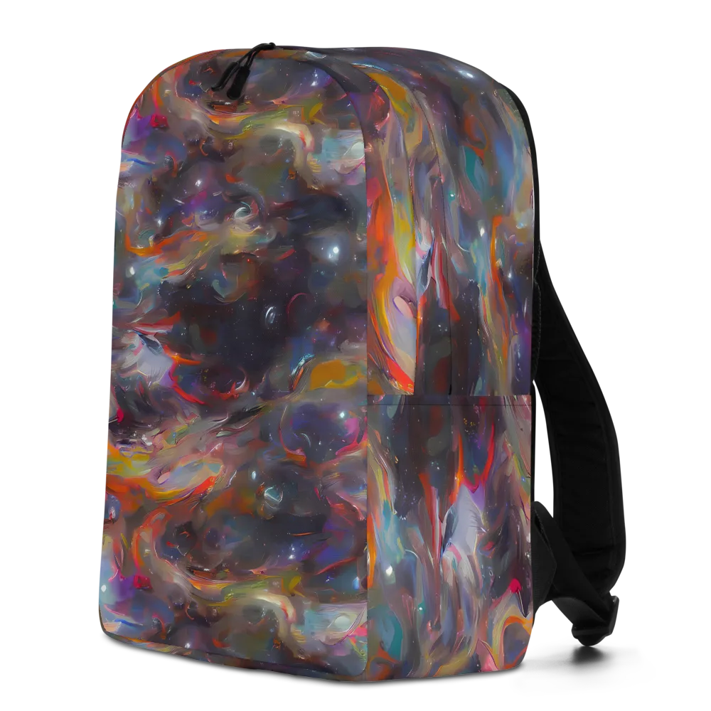 Chromatic Flux on Minimalist Backpack — Left