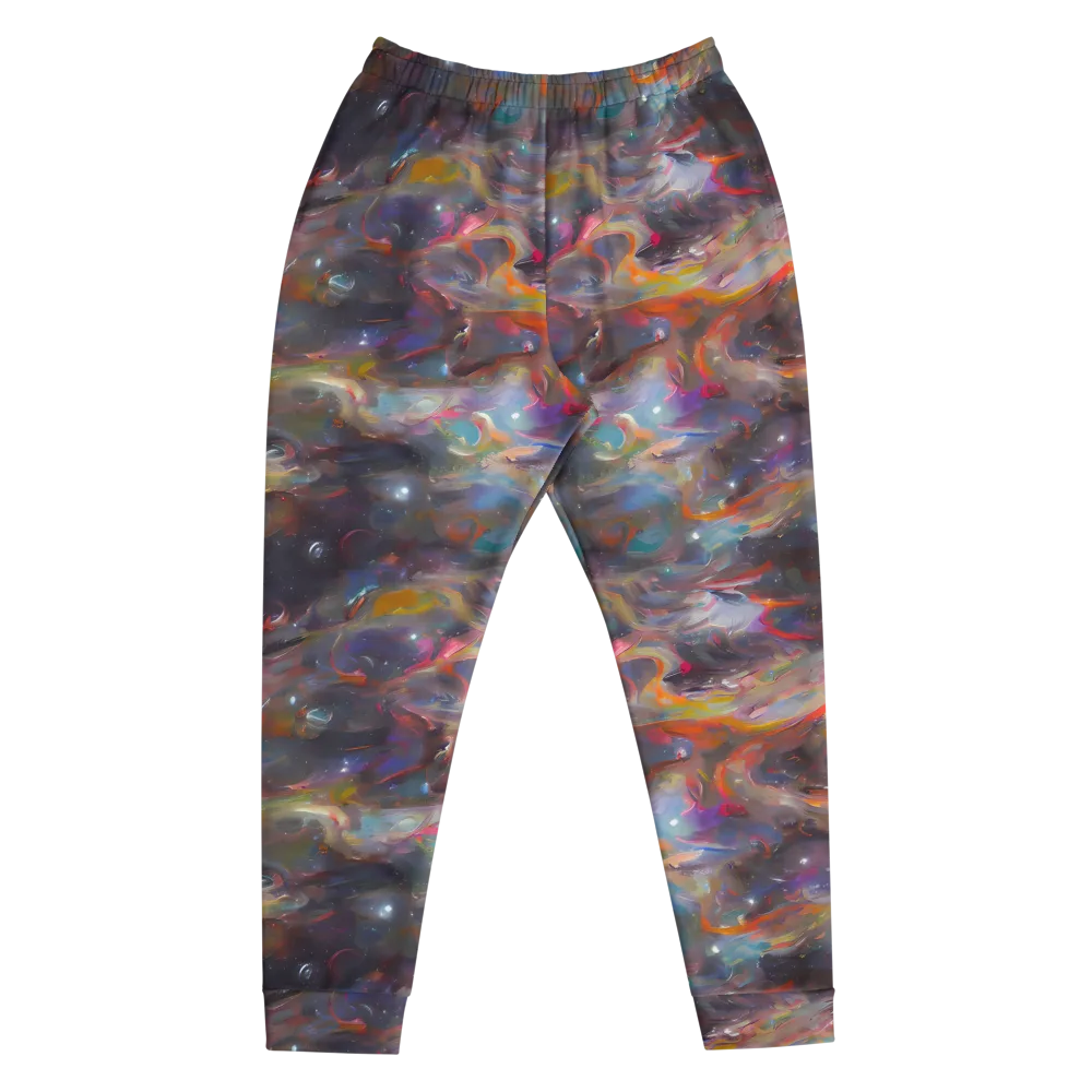 Chromatic Flux on Men's Joggers — Front