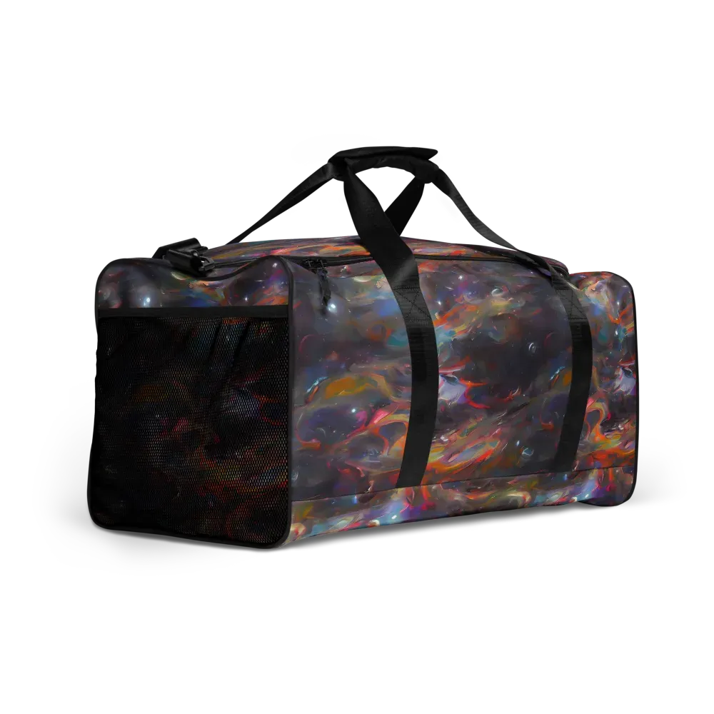 Chromatic Flux on Duffle Bag — Right Front