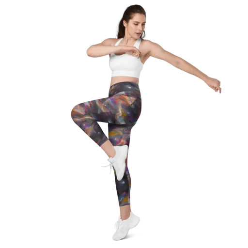 Chromatic Flux on a Leggings with Pockets
