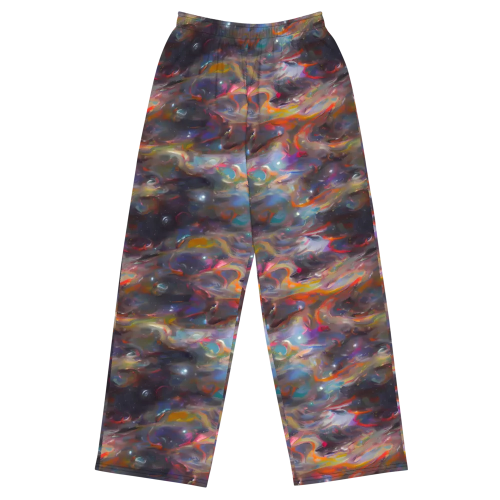 Chromatic Flux on Wide-Leg Pants — Front