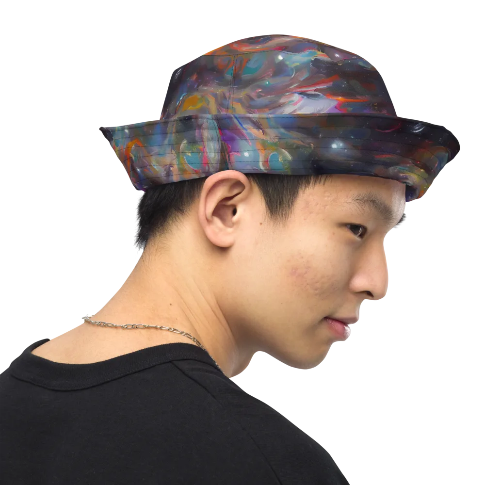 Chromatic Flux on Reversible Bucket Hat — Right Outside