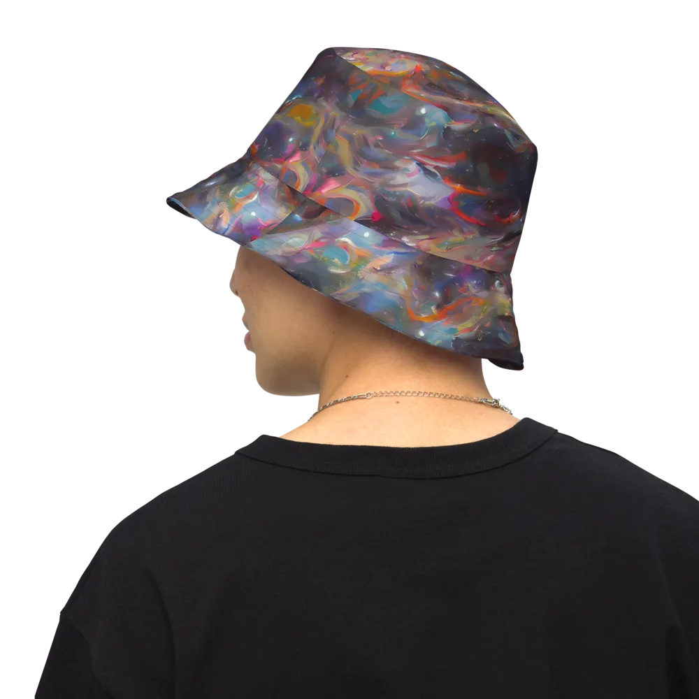 Chromatic Flux on Reversible Bucket Hat — Back Inside