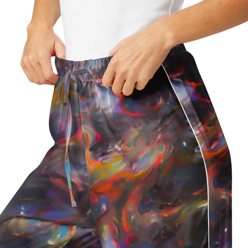 Chromatic Flux on Women's Pajama Pants — Product details