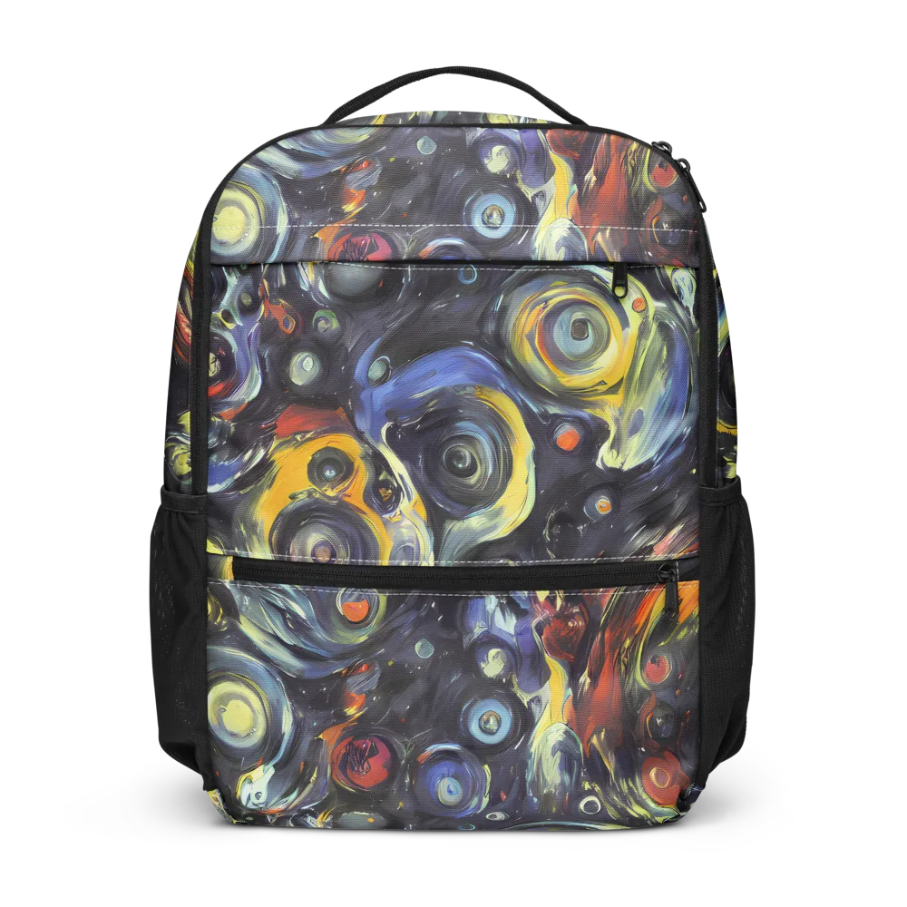 Corinthian Swirl on Utility Backpack — Front