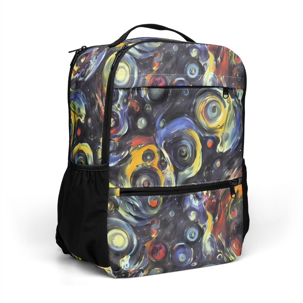 Corinthian Swirl on Utility Backpack — Right Front