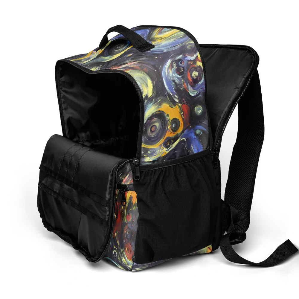 Corinthian Swirl on Utility Backpack — Product details 2