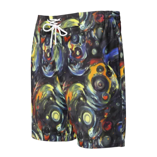 Corinthian Swirl on a Men's Board Shorts