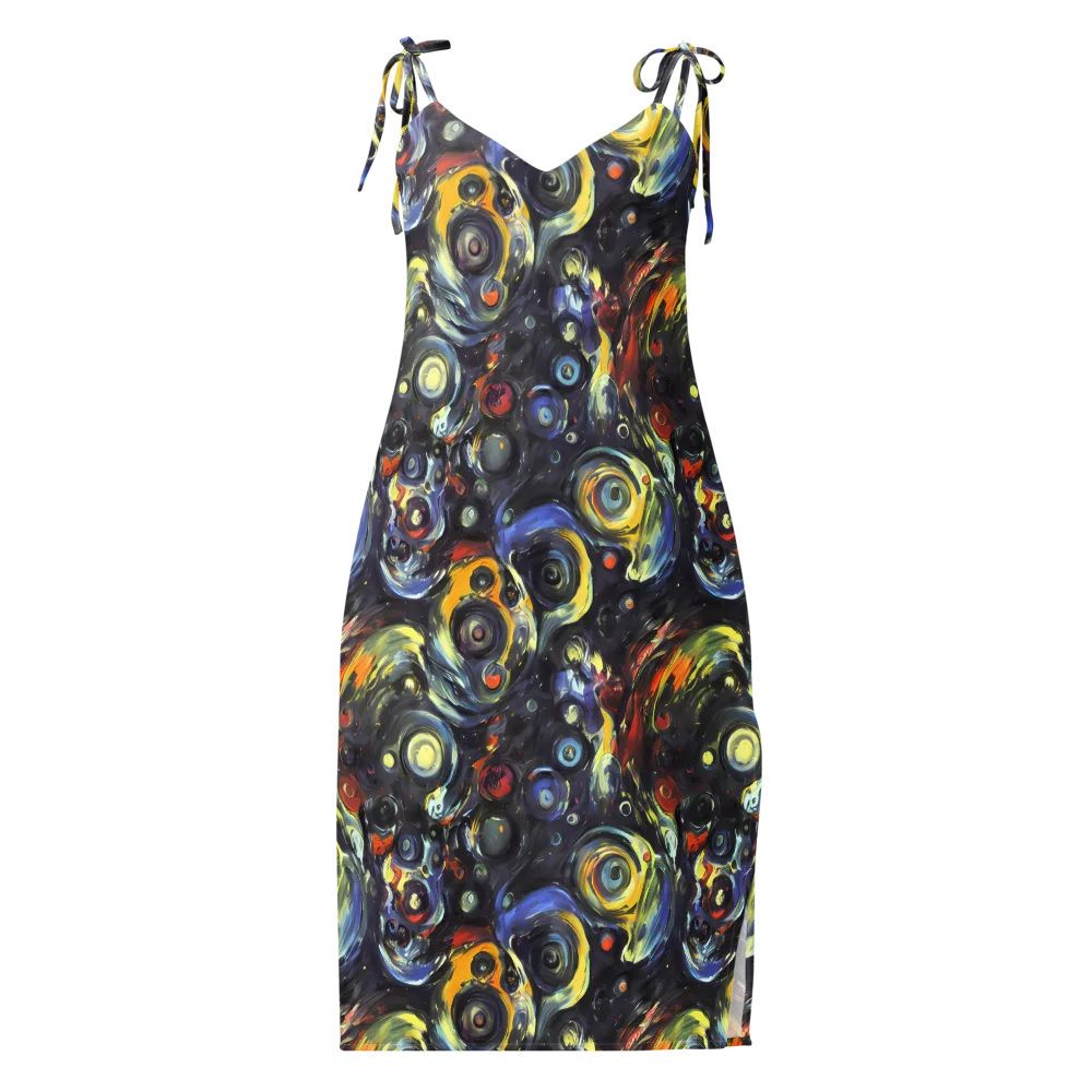 Corinthian Swirl on Slip Dress — Front