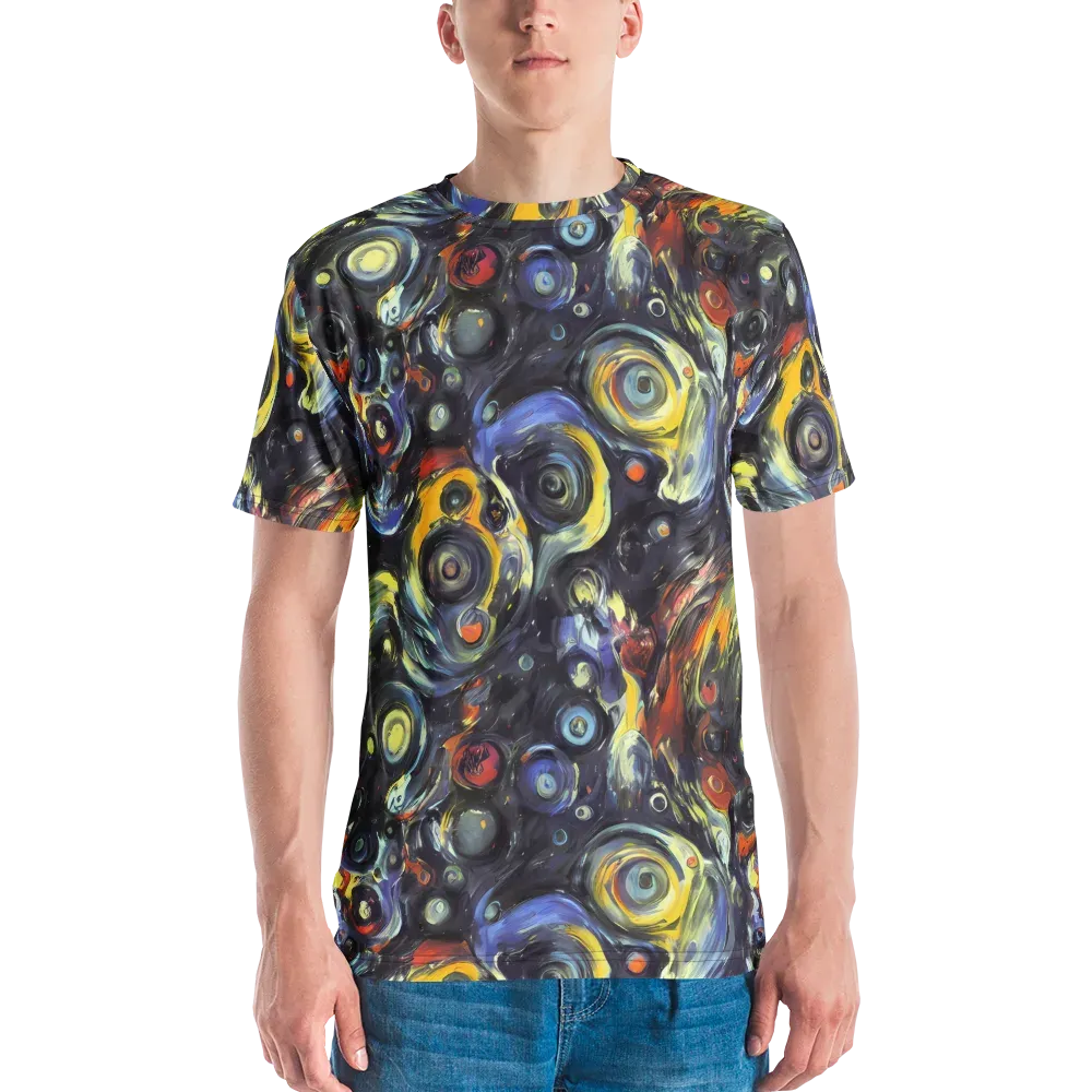 Corinthian Swirl on Men's Crew Neck T-Shirt — Front