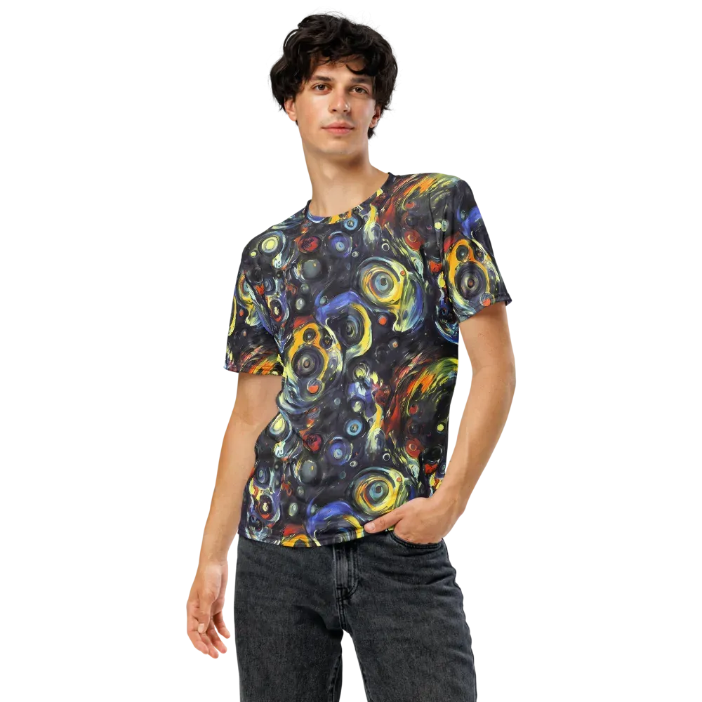 Corinthian Swirl on Men's Crew Neck T-Shirt — Front