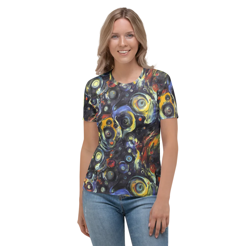 Corinthian Swirl on Women's Crew Neck T-Shirt — Front