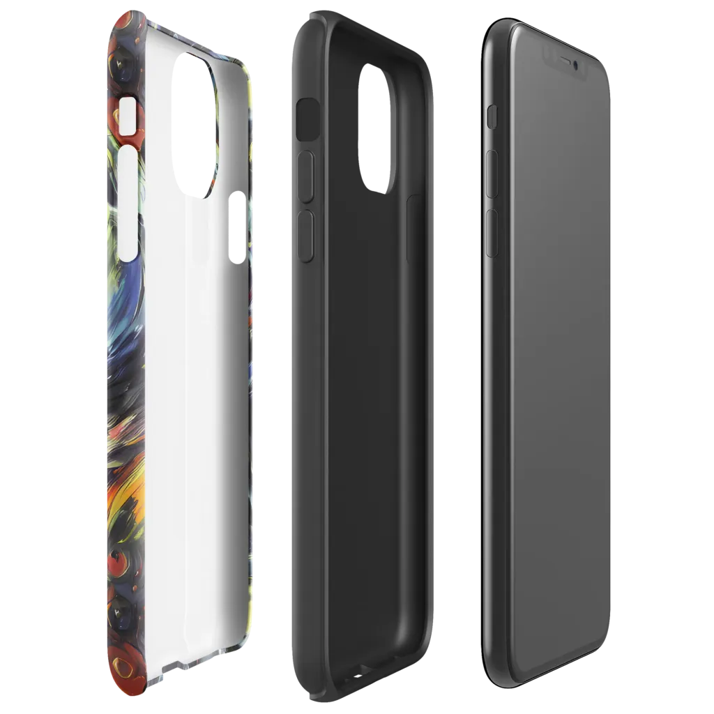 Corinthian Swirl on Tough Case for iPhone® — Right