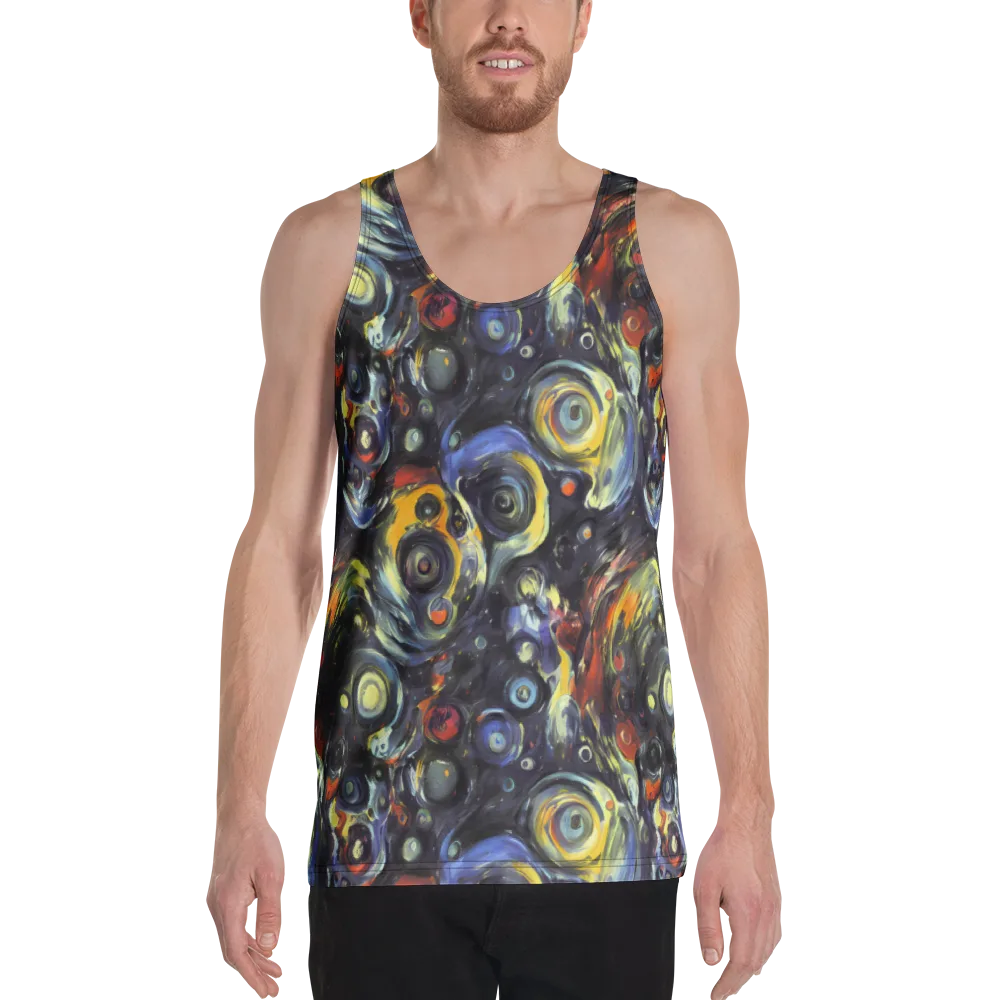 Corinthian Swirl on Men's Tank Top — Front