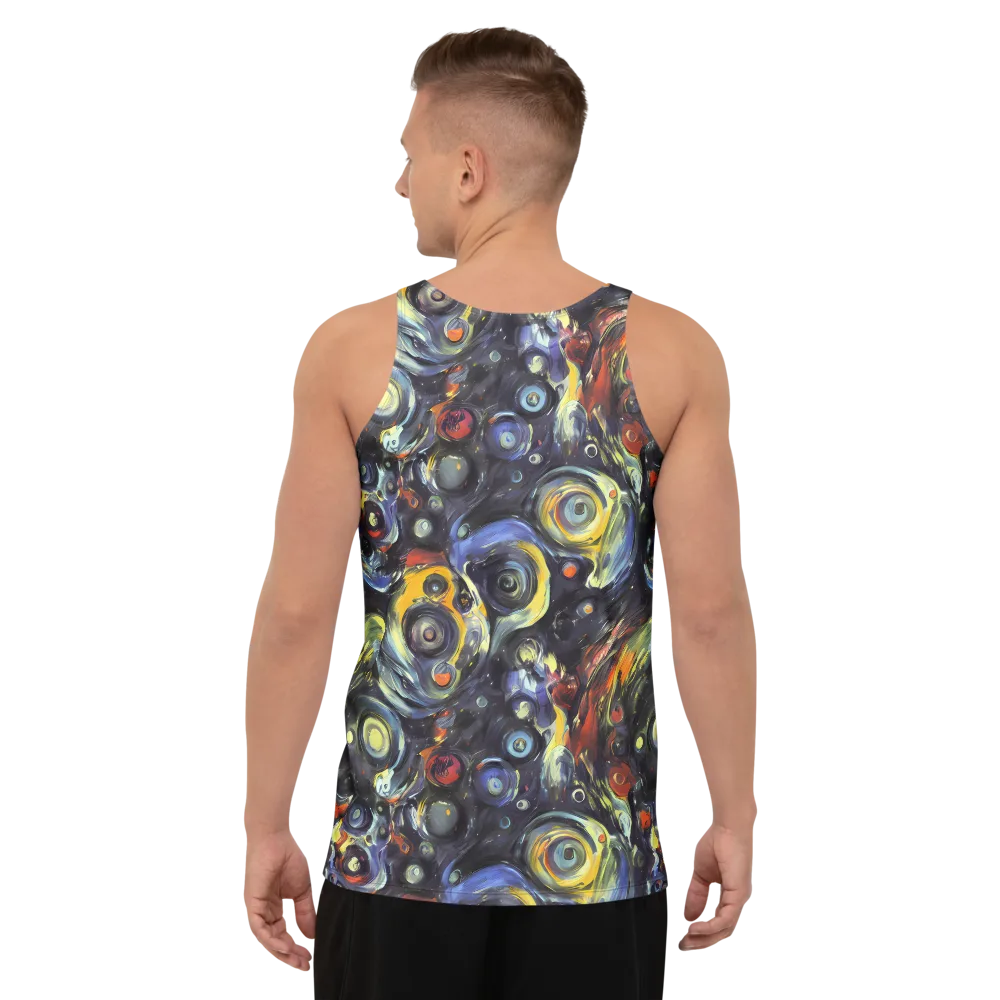 Corinthian Swirl on Men's Tank Top — Back