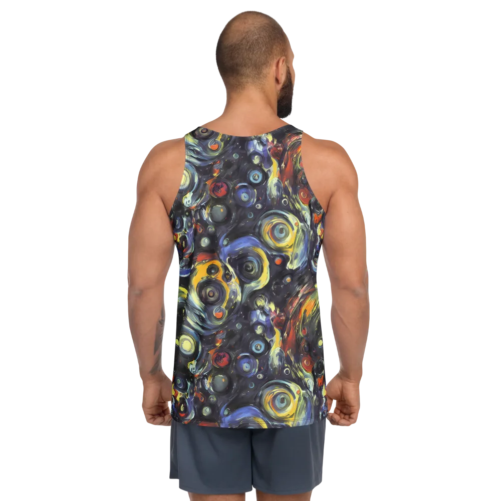 Corinthian Swirl on Men's Tank Top — Back