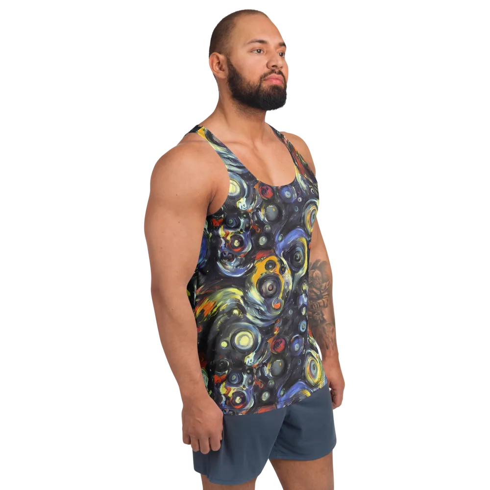 Corinthian Swirl on Men's Tank Top — Right Front