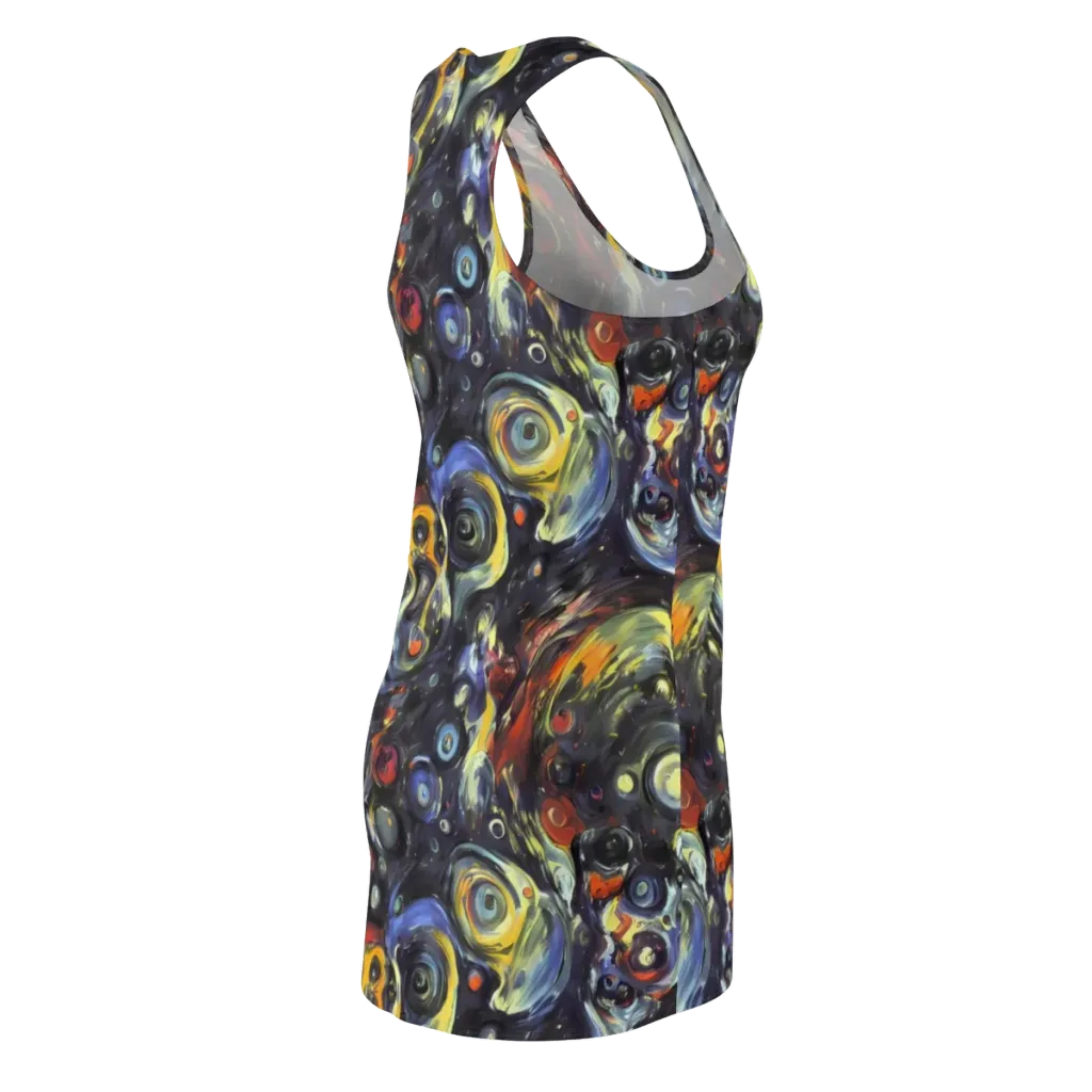 Corinthian Swirl on Racerback Dress — Back Side