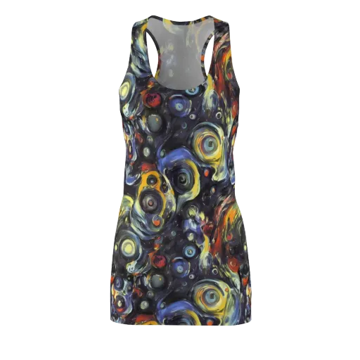 Corinthian Swirl on a Racerback Dress