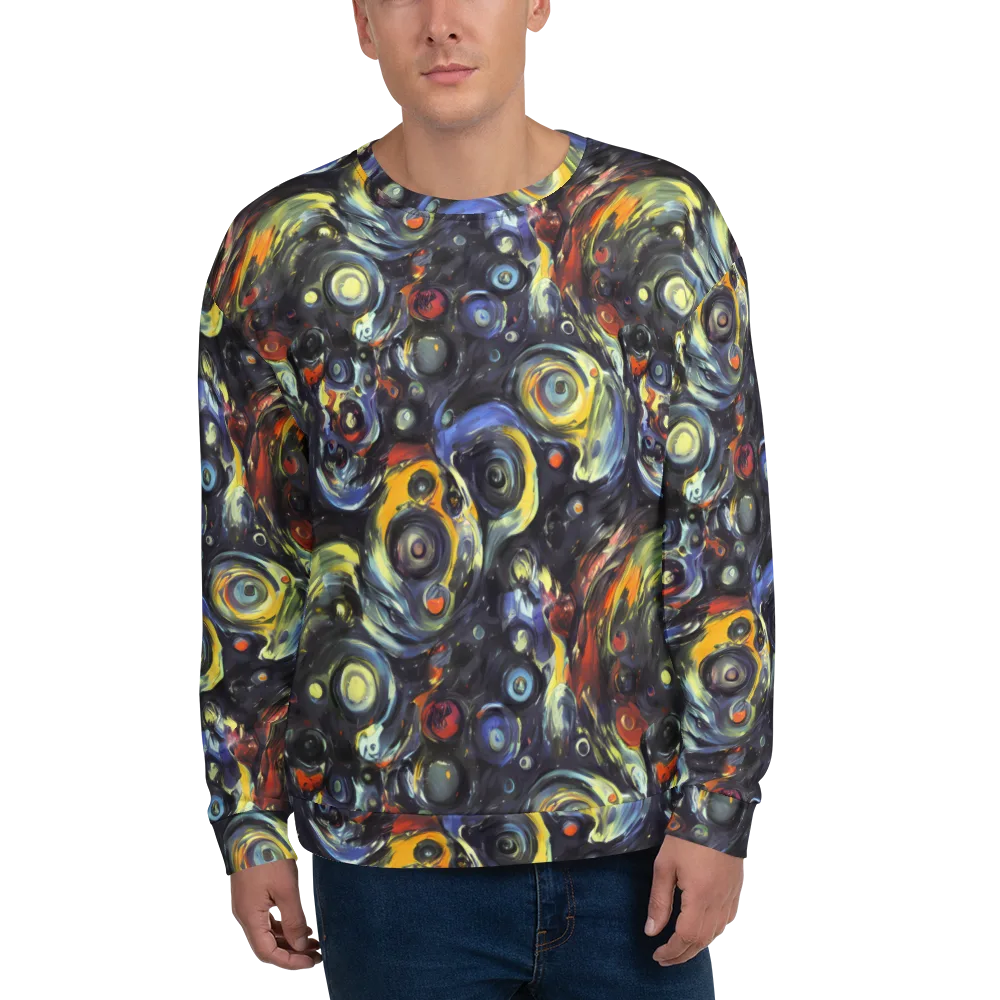 Corinthian Swirl on Sweatshirt — Front