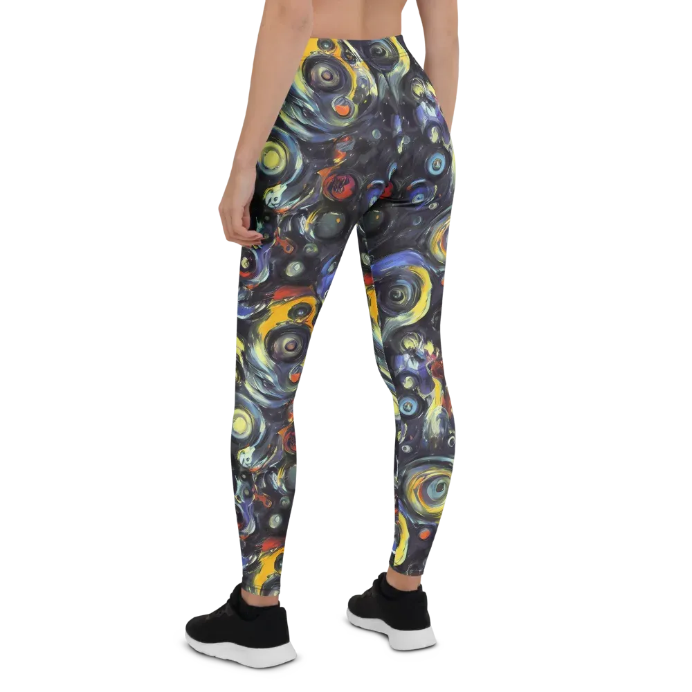 Corinthian Swirl on Leggings — Back