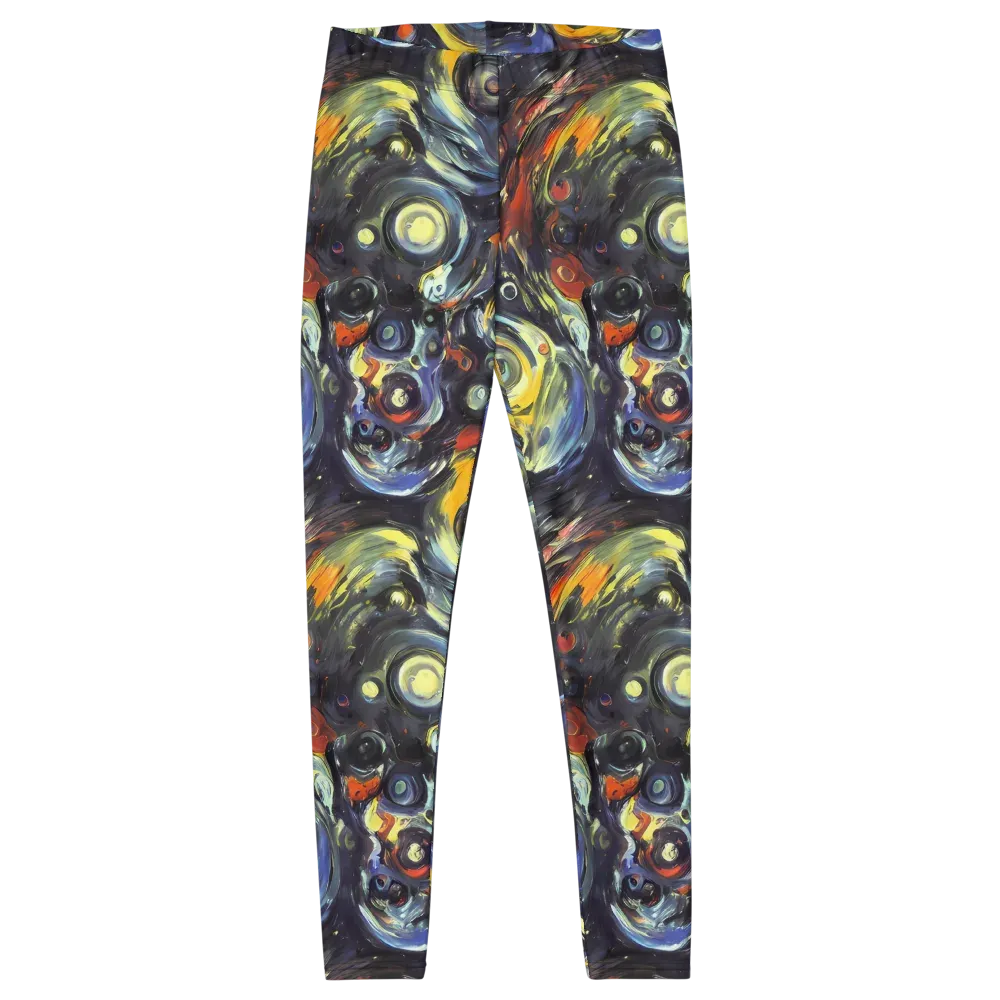 Corinthian Swirl on Leggings — Front