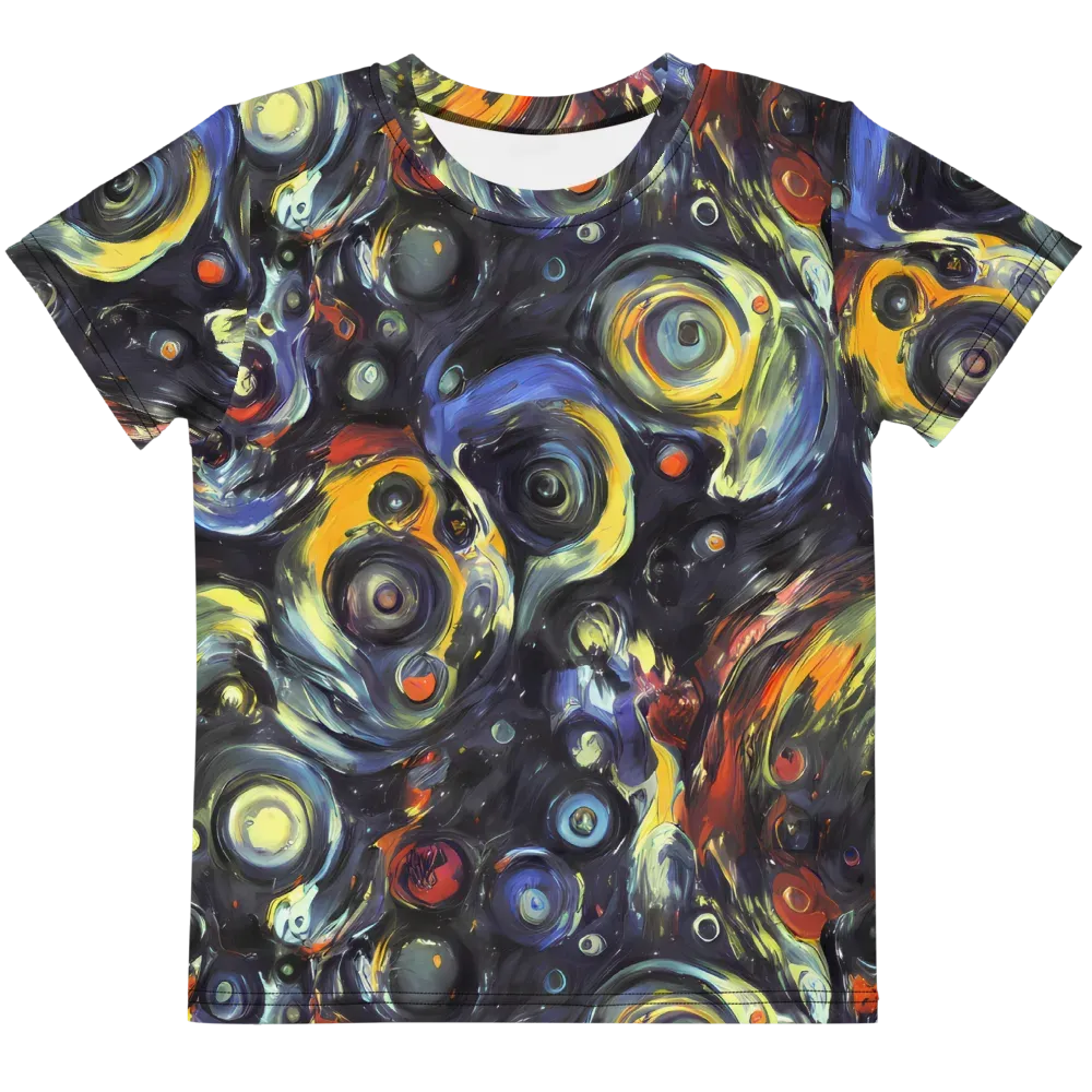 Corinthian Swirl on Kids Crew Neck T-Shirt — Front