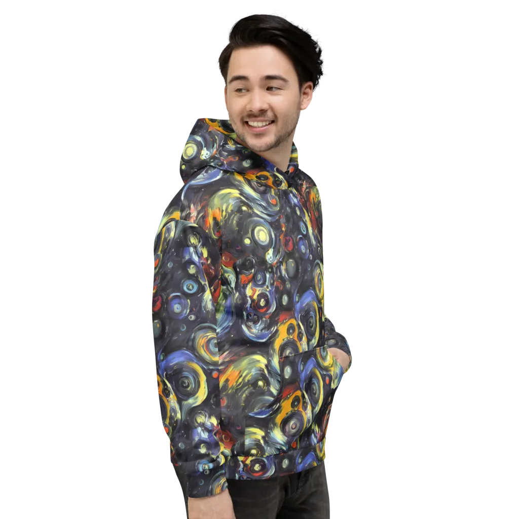 Corinthian Swirl on Hoodie — Right