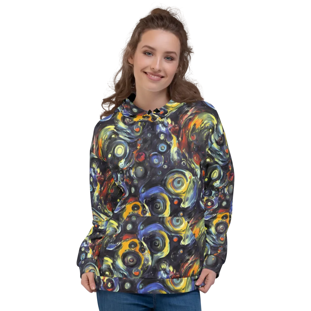 Corinthian Swirl on Hoodie — Front