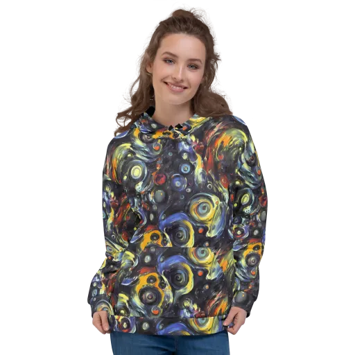 Corinthian Swirl on a Hoodie