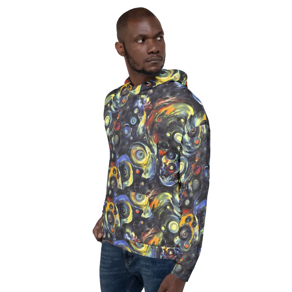 Corinthian Swirl on Hoodie — Left