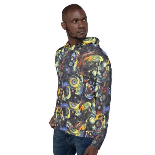 Corinthian Swirl on a Hoodie
