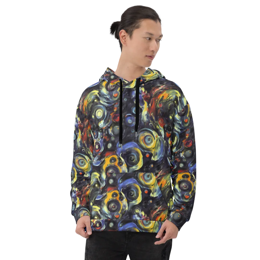 Corinthian Swirl on Hoodie — Front