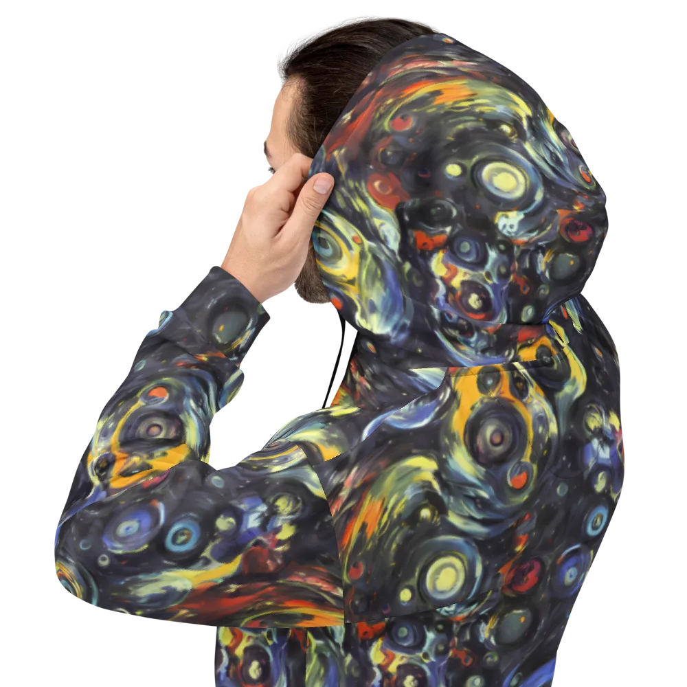 Corinthian Swirl on Hoodie — Back