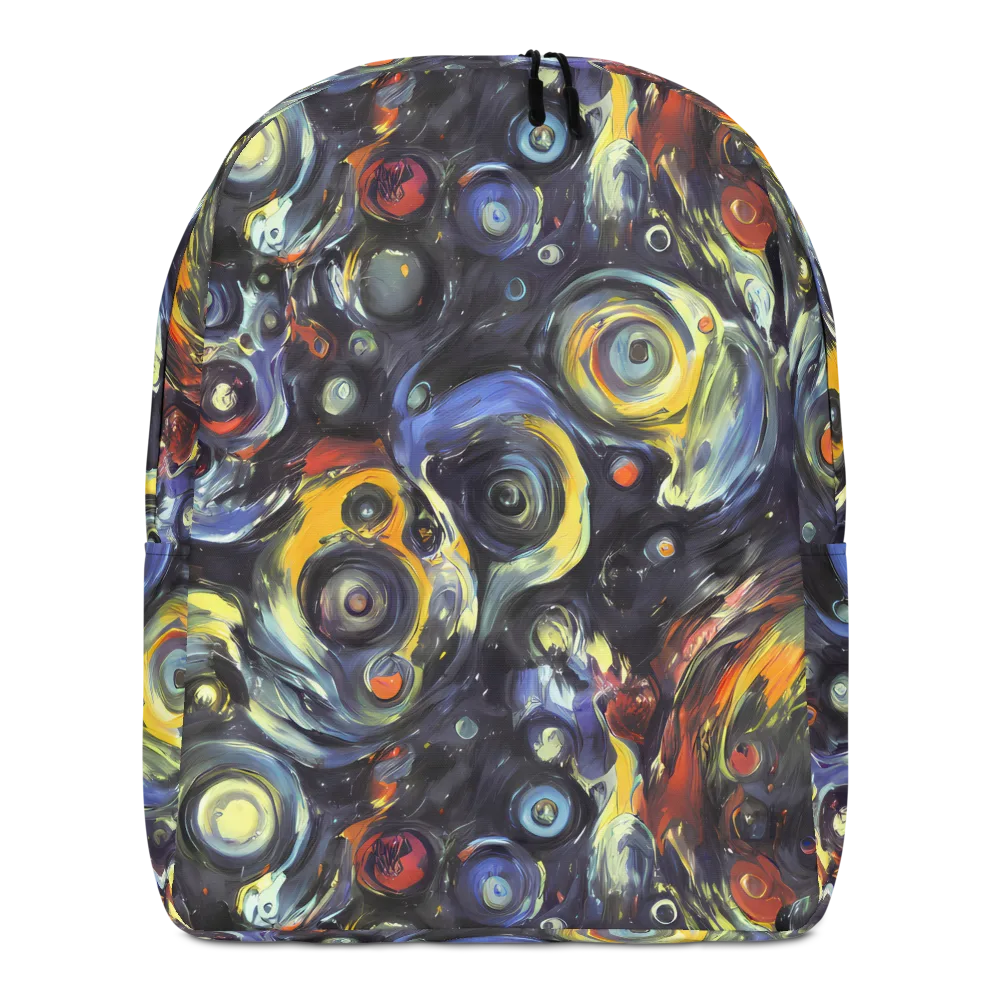 Corinthian Swirl on Minimalist Backpack — Front
