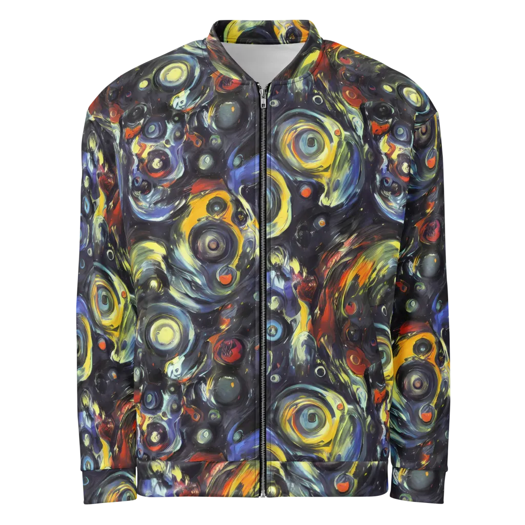 Corinthian Swirl on Bomber Jacket — Front